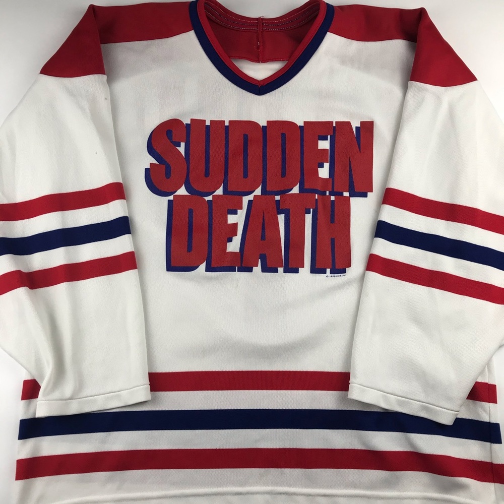 Vintage Sudden Death Van Damme Hockey Jersey